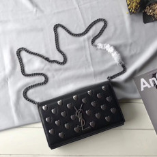 SAINT LAURENT 생로랑 하트 체인백