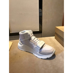 BURBERRY 버버리 네오프렌 가죽 스니커즈
