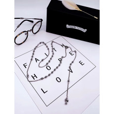 CHROME HEARTS 크롬하츠 여성용 925실버 목걸이 60cm