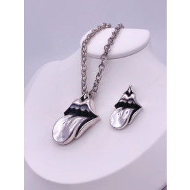 CHROME HEARTS 크롬하츠 남녀공용 925실버 목걸이 65cm