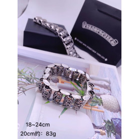 CHROME HEARTS 크롬하츠 925실버 남녀공용 팔찌