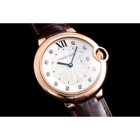 CARTIER 까르띠에 발롱블루 36mm 쿼츠-6 WE902028
