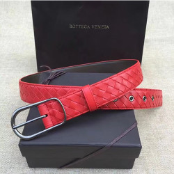 BOTTEGA VENETA 보테가베네타 인트레치아토 VN 벨트 35mm-1