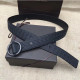 BOTTEGA VENETA 보테가베네타 인트레치아토 VN 벨트 35mm-5
