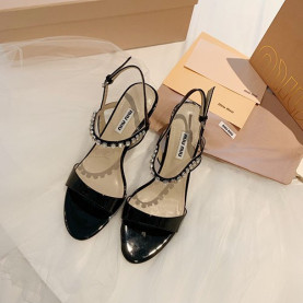 MIUMIU 미우미우 샌들힐 굽높이6.5CM봄신상
