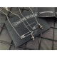 CHROME HEARTS 크롬하츠 블랙핑크 리사 목걸이 925실버 신상 C8548