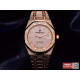 AUDEMARS PIGUET 오데마피게 로얄오크 로즈골드 풀다이아 15452