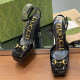 GUCCI 구찌 여성용 샌들 (굽높이12CM) G96733-2 2COLOR