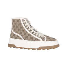 GUCCI 구찌 여성용 캔버스 하이탑 스니커즈 745999