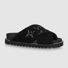 LOUIS VUITTON 루이비통 여성용 슬리퍼 파세오 플랫 컴포트 뮬 1AA1VK