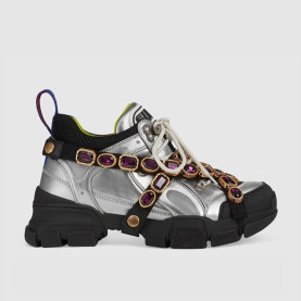 GUCCI 구찌 여성용 스니커즈 크리스탈 스니커즈 537133