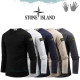 STONE ISLAND 스톤아일랜드 총알 브이 트임