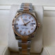 ROLEX 로렉스 여성용 데이저스트 그레이 MOP 다이아몬드 다이얼 프레지던트 브레이슬릿 SS/RG 31mm 278271