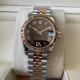 ROLEX 로렉스 여성용 데이저스트 블랙 로만 다이얼 콤비SS/RG 31mm 278271