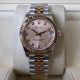 ROLEX 로렉스 여성용 데이저스트 RG 다이아몬드 다이얼 콤비 SS/RG 31mm 278271
