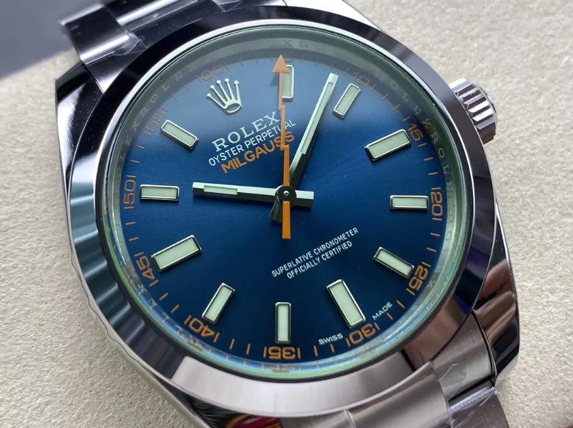ROLEX 로렉스 밀가우스 청판 다이얼 SS 브레이슬릿 40mm