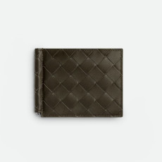 BOTTEGA VENETA 보테가베네타 인트레치아토 머니클립 반지갑 749404