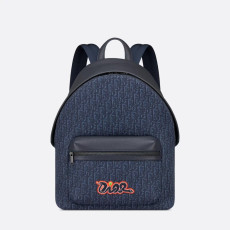 DIOR 디올 AND KAWS 지퍼 백팩 1ESBA