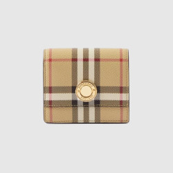 BURBERRY 버버리 스몰 체크 반지갑 80704171
