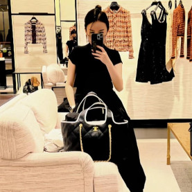 CHANEL 샤넬 비치백 AS3939