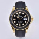 ROLEX 로렉스 요트마스터 옐로우골드 블랙 다이얼 블랙 러버밴드 42mm 226658