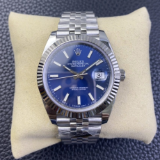 ROLEX 로렉스 데이저스트 청판 다이얼 바인덱스 쥬빌레 41mm 126334