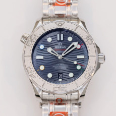 OMEGA 오메가 씨마스터 300M 다이버 블루 다이얼 42mm 522.30.42.20.03.001