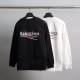 BALENCIAGA 발렌시아가 레드웨이브 코튼 맨투맨