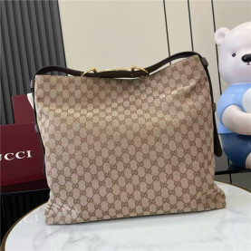 GUCCI 구찌 GG 스웨이드 라지 숄더백 850546 2COLOR
