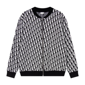 DIOR 디올 오블리크 니트 집업