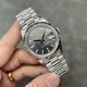 ROLEX 로렉스 데이데이트 그레이 MOP 다이얼 바게트다이아 화이트골드 40mm 228239