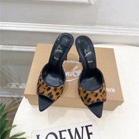 CHRISTIAN LOUBOUTIN 크리스찬루부탱 여성용 슬리퍼 (굽높이10CM) C37811 2COLOR