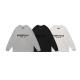 FEAR OF GOD 피어오브갓 에센셜 1815 백 로고 플리스 스웨트 셔츠