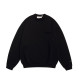 FEAR OF GOD 피어오브갓 에센셜 1852 톤온톤 스몰 로고 플리스 스웨트 셔츠 　