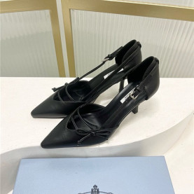 PRADA 프라다 여성용 힐 (굽높이6.5CM) P68336 2COLOR