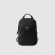 PRADA 프라다 리나일론 사피아노 레더 백팩 2VZ116
