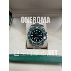 변*균 고객님 로렉스 서브마리너 녹판 40mm