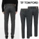 TOMFORD 톰포드 TF 스틸로고 밴딩 슬랙스