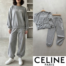 CELINE 셀린느 이니셜 로고 나염 오버핏 MTM 셋업