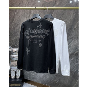 CHROME HEARTS 크롬하츠 7007 다이아몬드 가디언 크로스 롱 슬리브