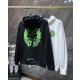 CHROME HEARTS 크롬하츠 7023 플로랄 가든 홀스슈 크로스 후드