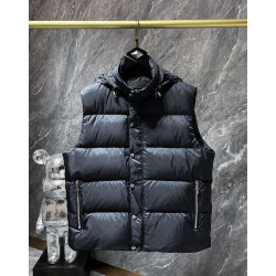 CHROME HEARTS 크롬하츠 7039 올오버 플로랄 크로스 자카드 다운 패딩 베스트