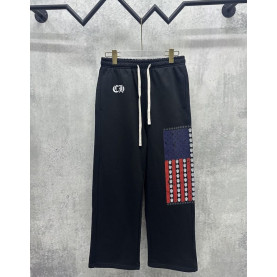 CHROME HEARTS 크롬하츠 7081 아메리칸 플래그 스웨트 팬츠