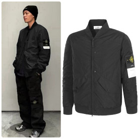 STONE ISLAND 스톤아일랜드 윈드 레지스턴트 봄버자켓